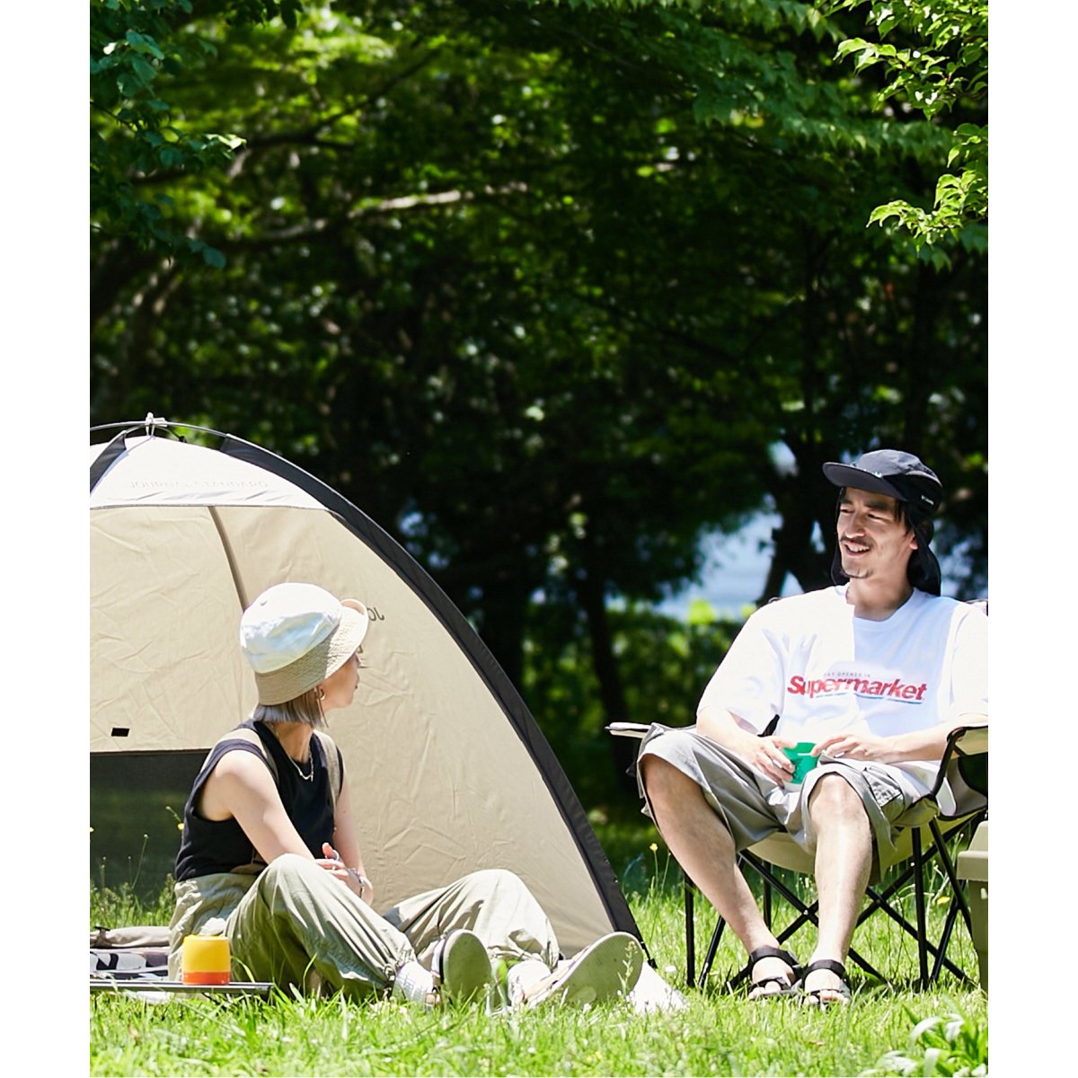 POP UP サンシェード テント JOURNAL STANDARD LASKA LASKA PLAY / ラスカ プレイ】POP UP SUNSHADE テント（テント