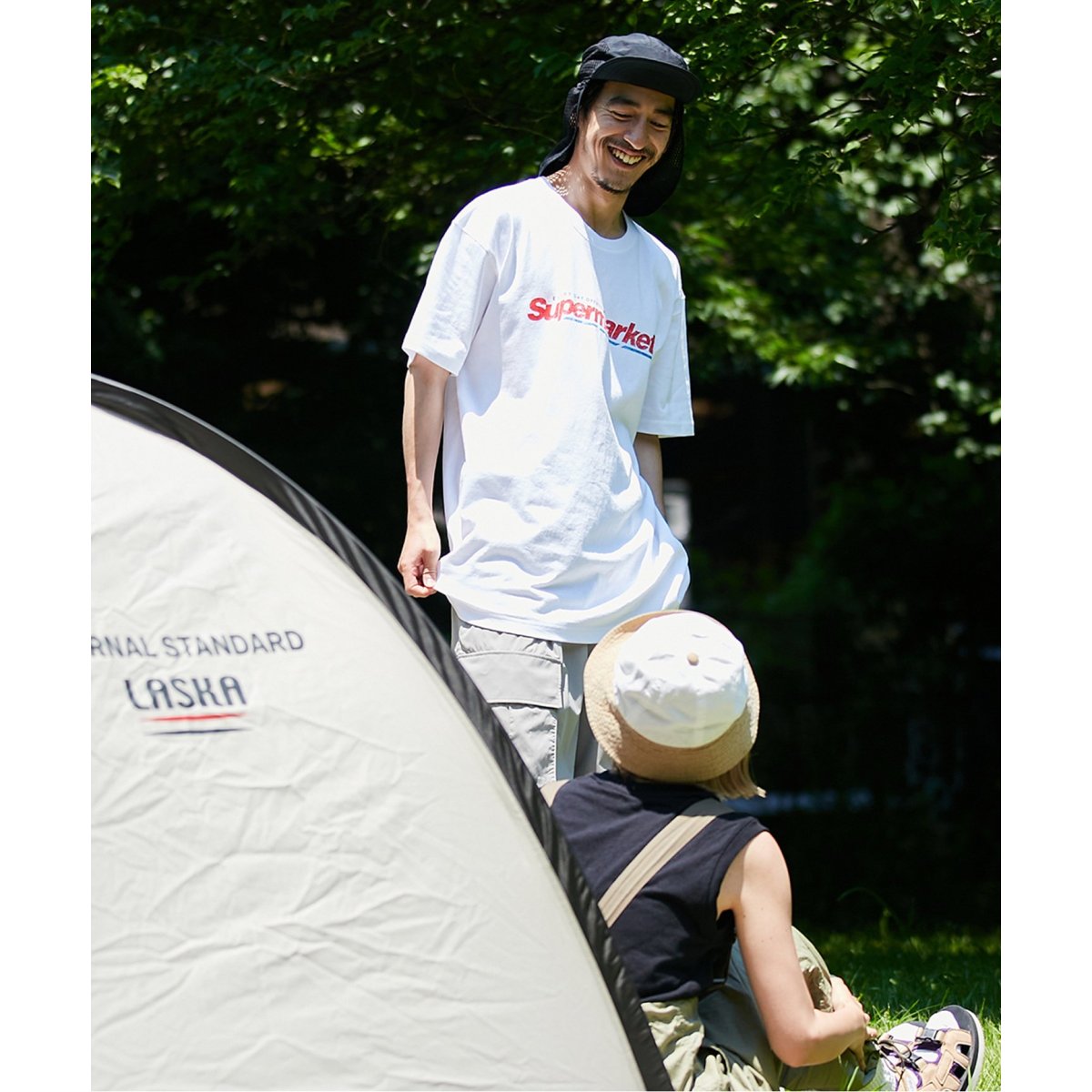 POP UP サンシェード テント JOURNAL STANDARD LASKA LASKA PLAY / ラスカ プレイ】POP UP SUNSHADE テント（テント