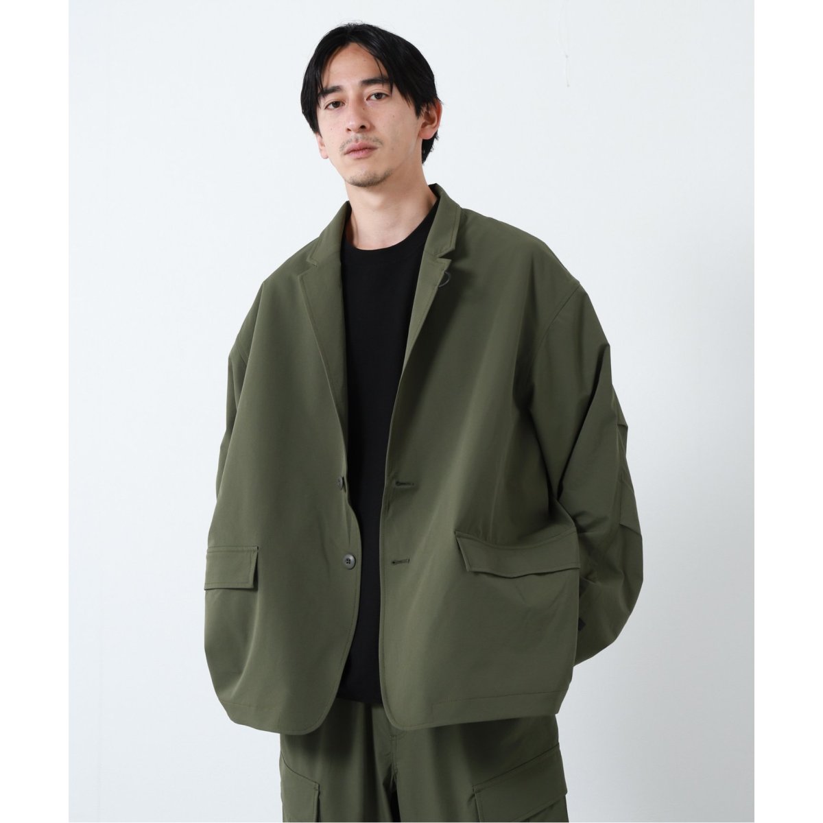 得価人気SALEダイワピア39 LOOSE STRETCH 2B JACKET ミリタリージャケット