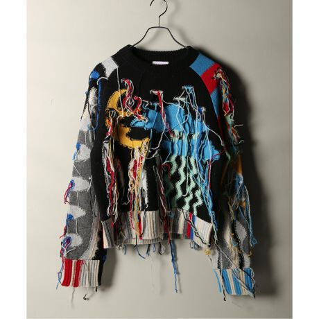 Charles Jeffrey LOVERBOY】GUDDLE TASSLE プルオーバーニット  