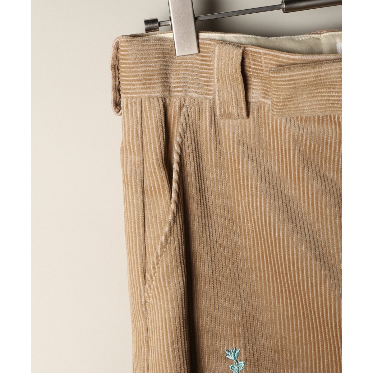 MASU SEAMLESS BELL BOTTOM TROUSERS BEIGE - ebonypodcastnetwork.com