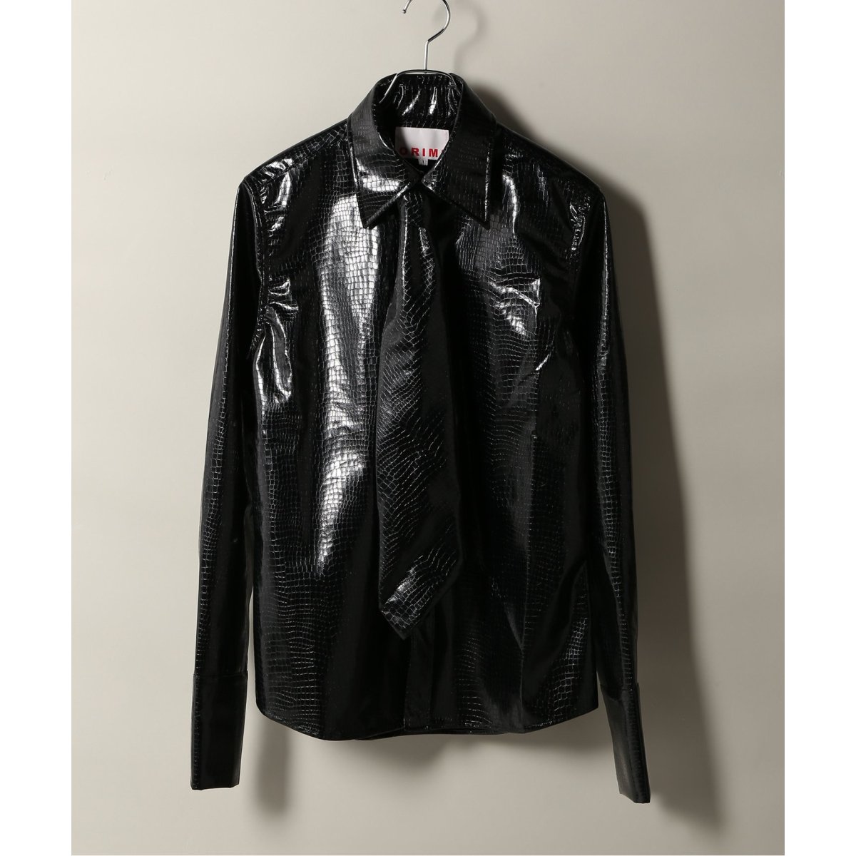 美品】ORIMI/オリミPURITANS TIE SHIRTシャツ