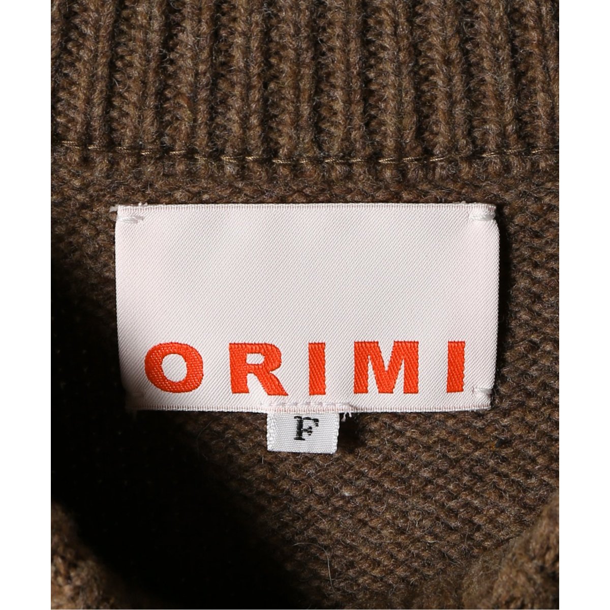 ORIMI PURITANS LOGO SWEATER ニット - トップス