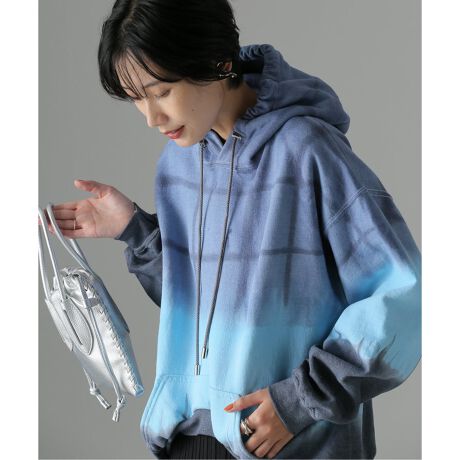 COLLINA STRADA/コリーナ・ストラーダ】ROUND HEM HOOD：パーカー 