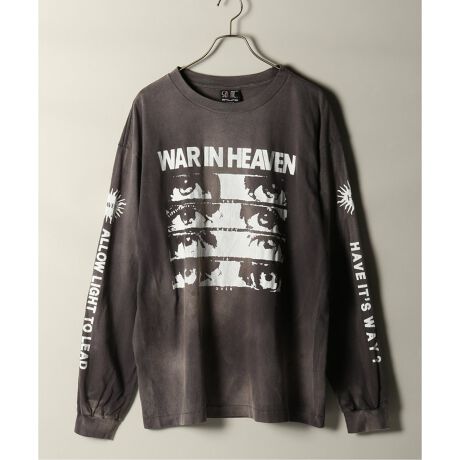 SAINT MXXXXXX / セントマイケル】 EYES W.I.H L/S T-SHIRT 