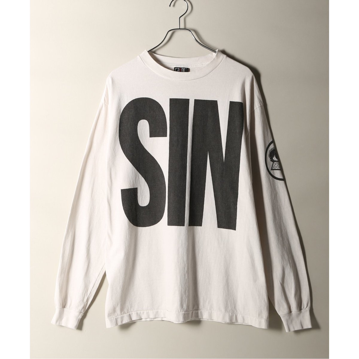 セントマイケル SIN LS TEE プリント ロングスリーブ Tシャツ L セントマイケル SIN LS TEE プリント ロングスリーブ Tシャツ L