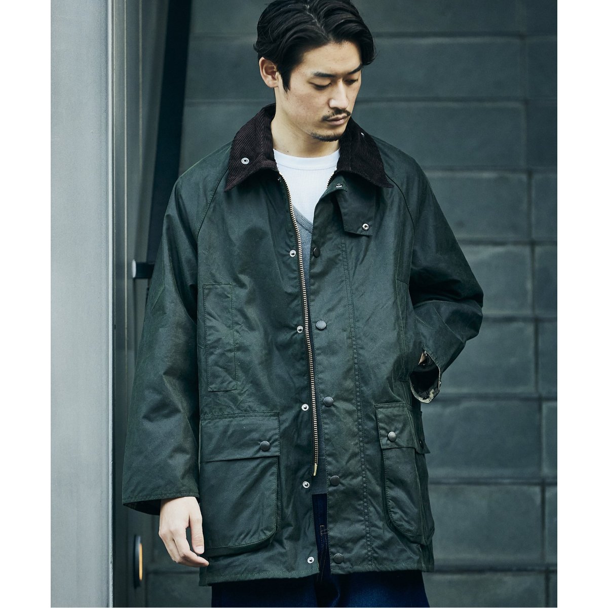 Barbour ビューフォート セージ ジャーナルスタンダード別注-toeic.or.id