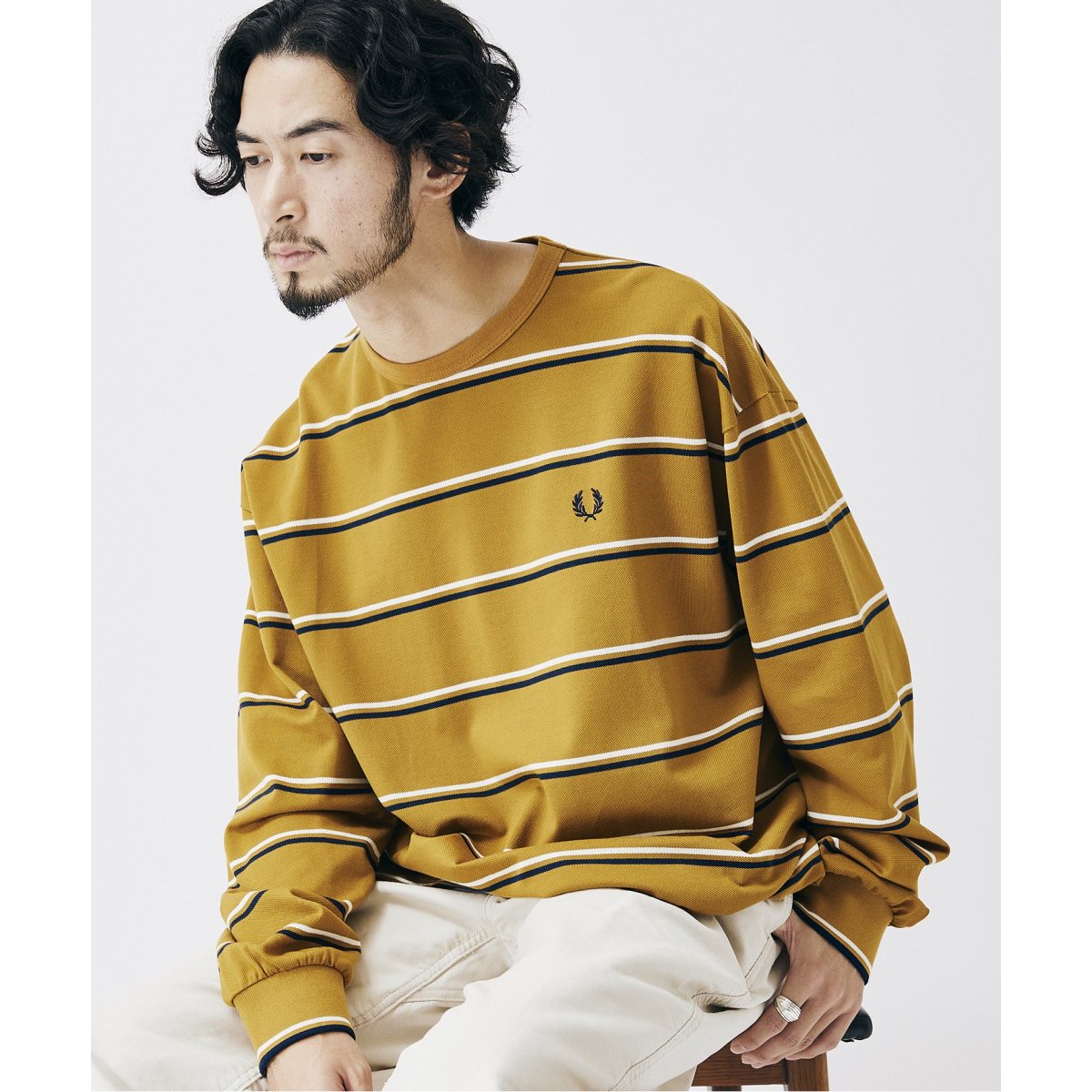 FRED PERRY / フレッドペリー】別注 ボーダー ロンT | ジャーナル