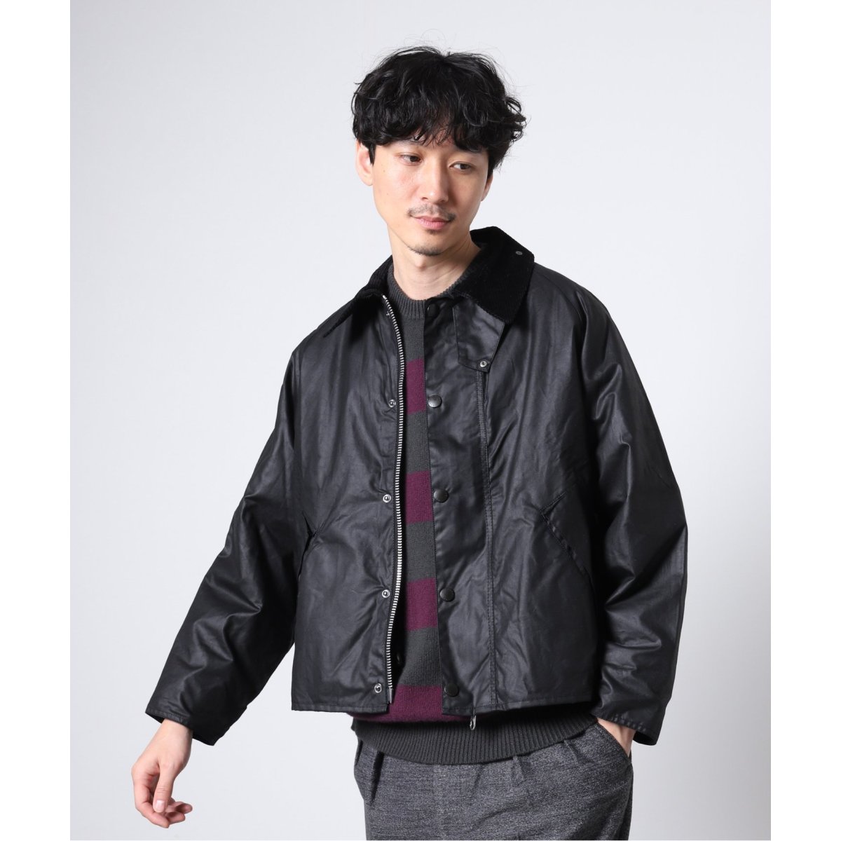 Barbour バブアー トランスポート 黒 36 エディフィス購入 horizonte