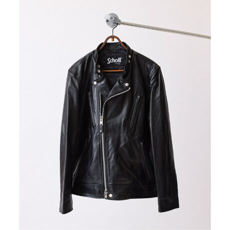 新品!《Schott 》&《SHIPS》コラボ☆ センチメンタル ダブルライダース 