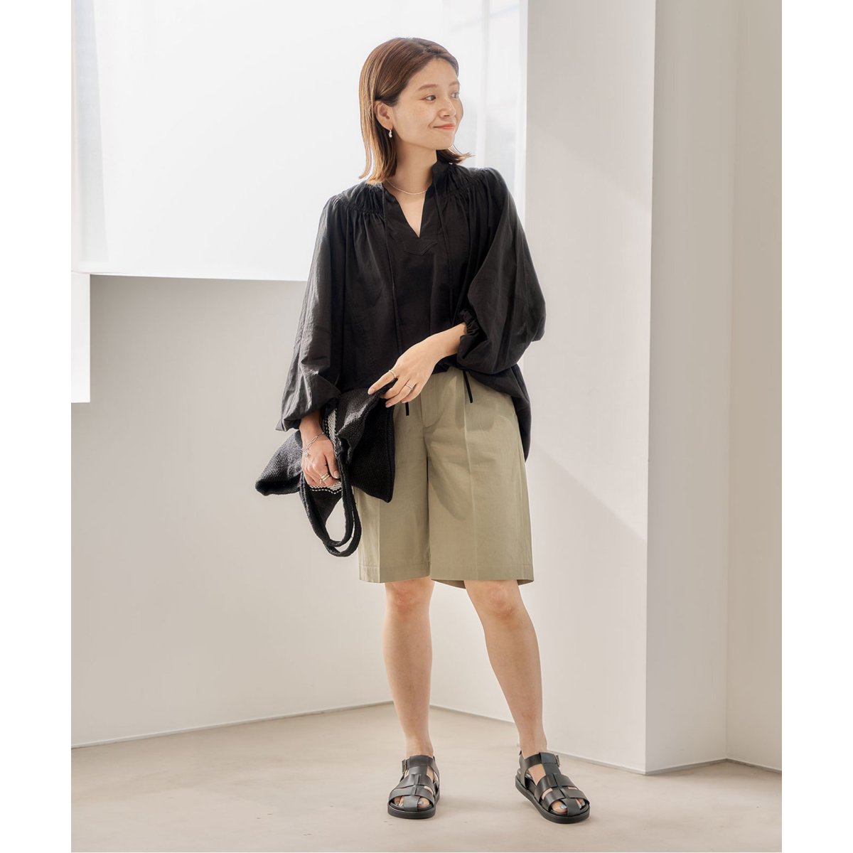 JOURNAL STANDARD コットンボイルブラウス　グリーン　F コットンボイルブラウス◇ | ジャーナルスタンダード(JOURNAL