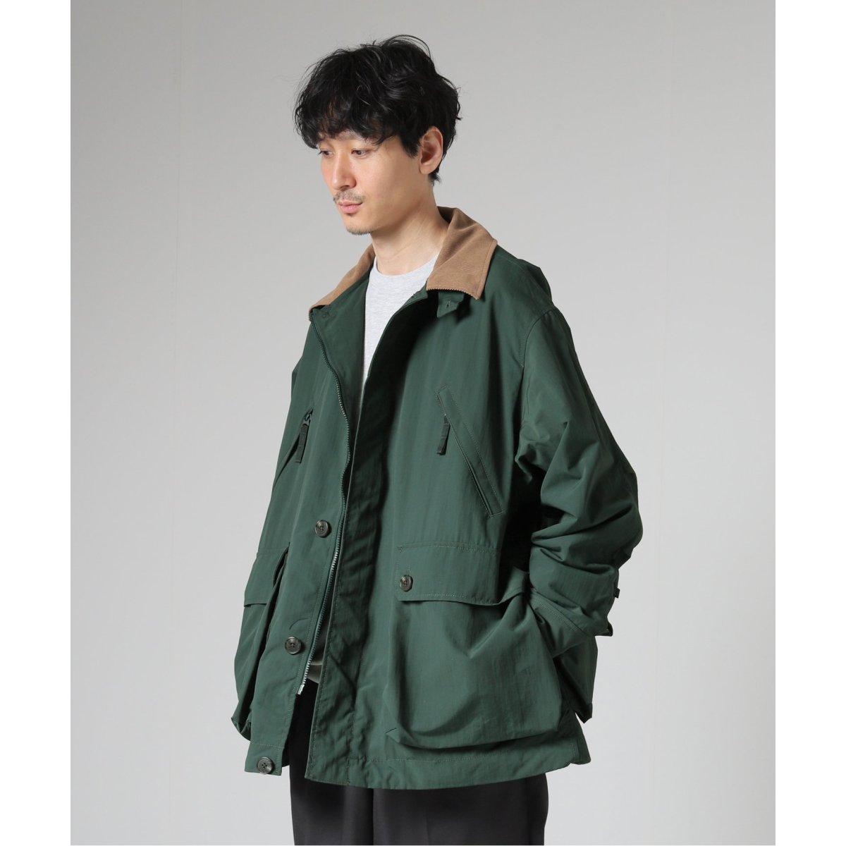 daiwa pier39 tech field jacket M ecru - ジャケット/アウター