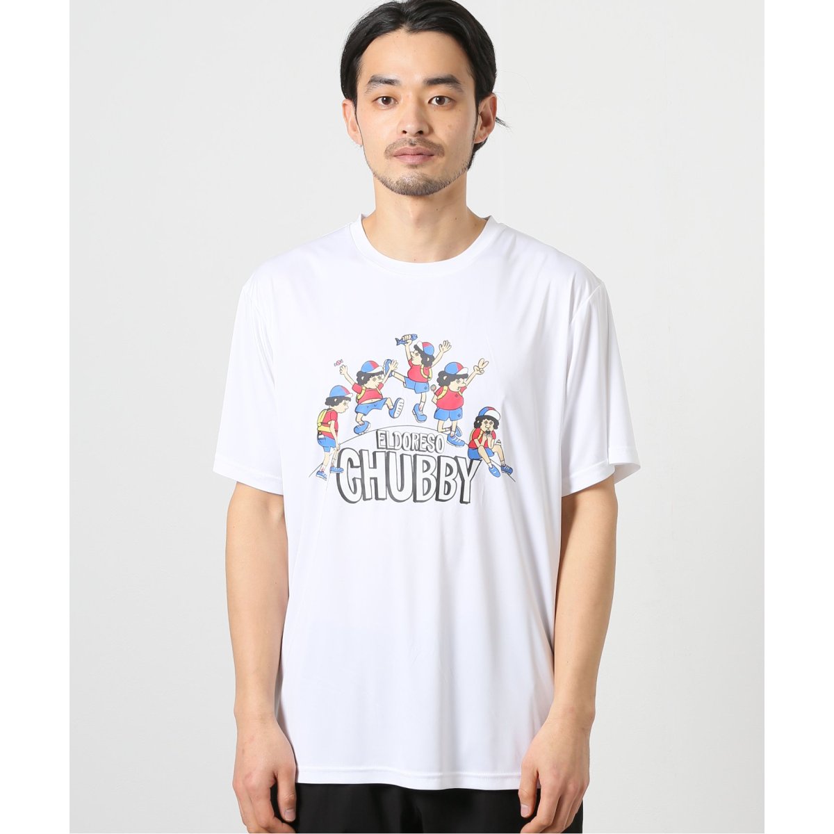 ELDORESO/エルドレッソ】Chubby ランニング 半袖 Tシャツ
