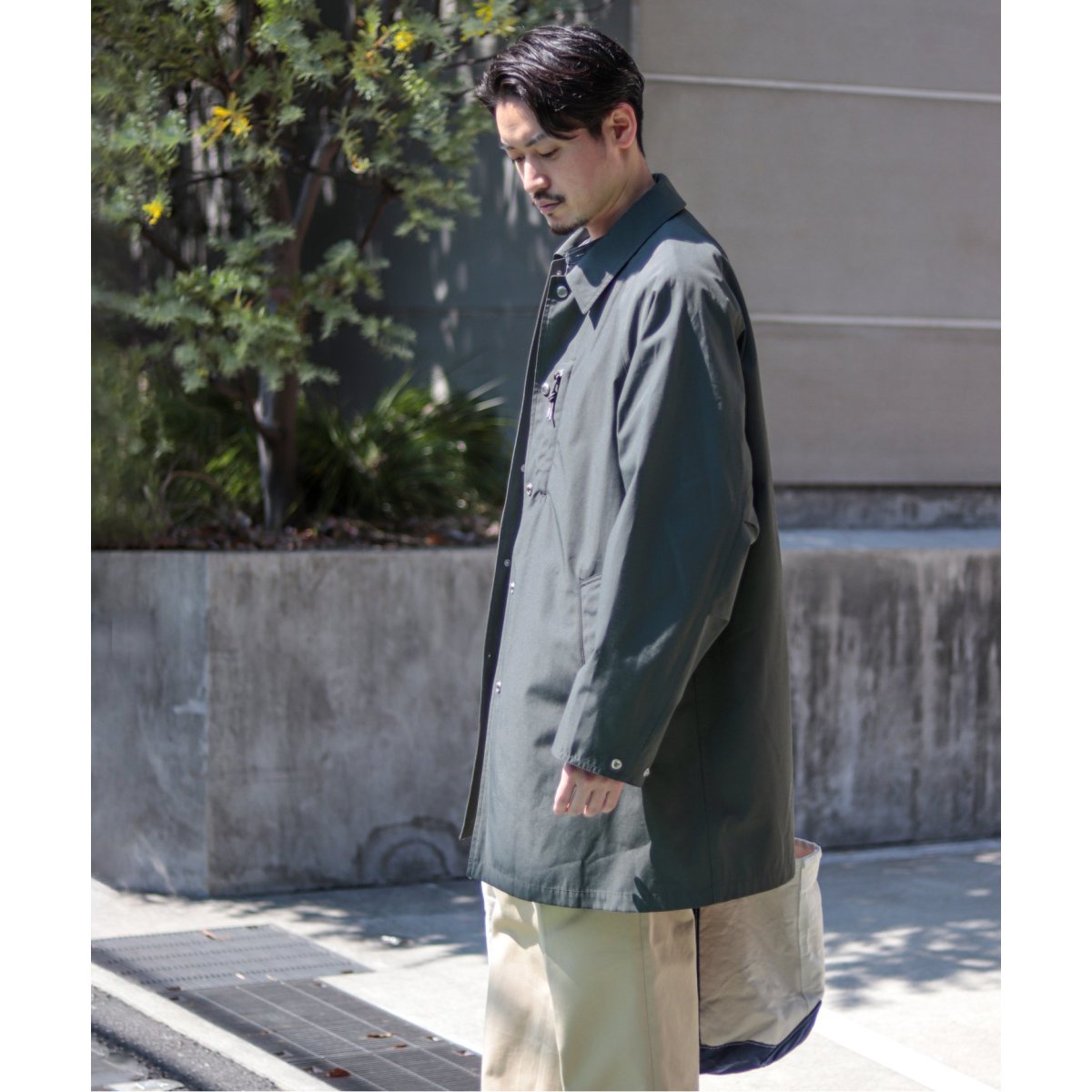 LASKA FABRIC / ラスカ】サイロ オーバーサイズ コート
