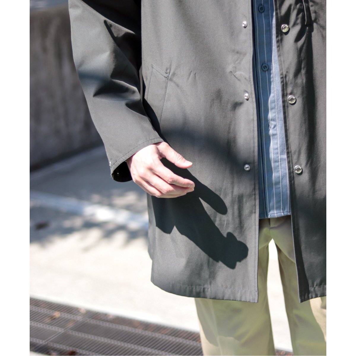 LASKA FABRIC / ラスカ】サイロ オーバーサイズ コート