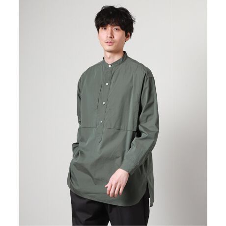 blurhms / ブラームス】High Count Chambray Pullover Wash 