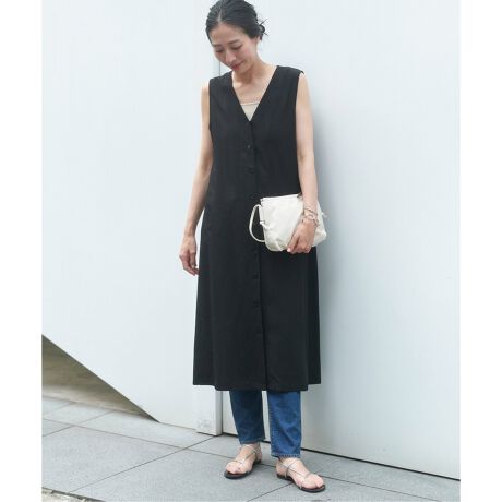 予約 リネンブレンドロングジレワンピース ジャーナルスタンダード Journal Standard ファッション通販 マルイウェブチャネル