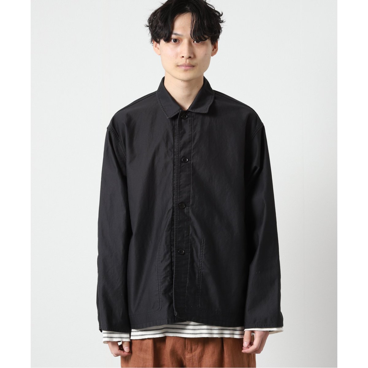 BLURHMS ROOTSTOCK/ブラームス】ライトモールスキン ワークジャケット