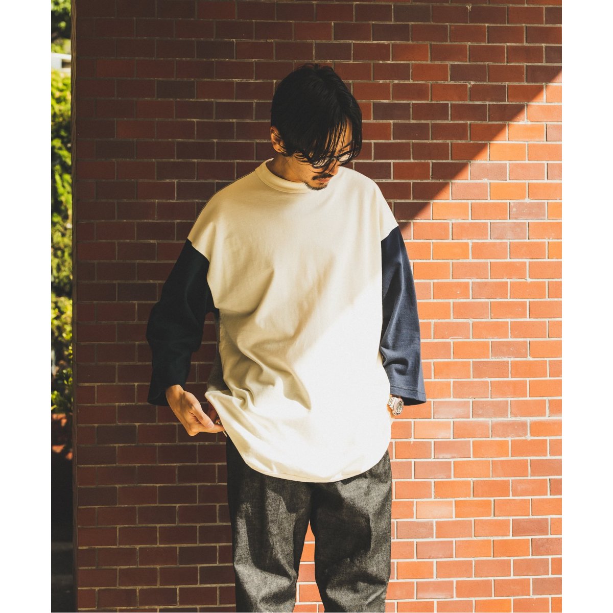 BLURHMS ROOTSTOCK×JS】別注 88/12 ベースボールTシャツ