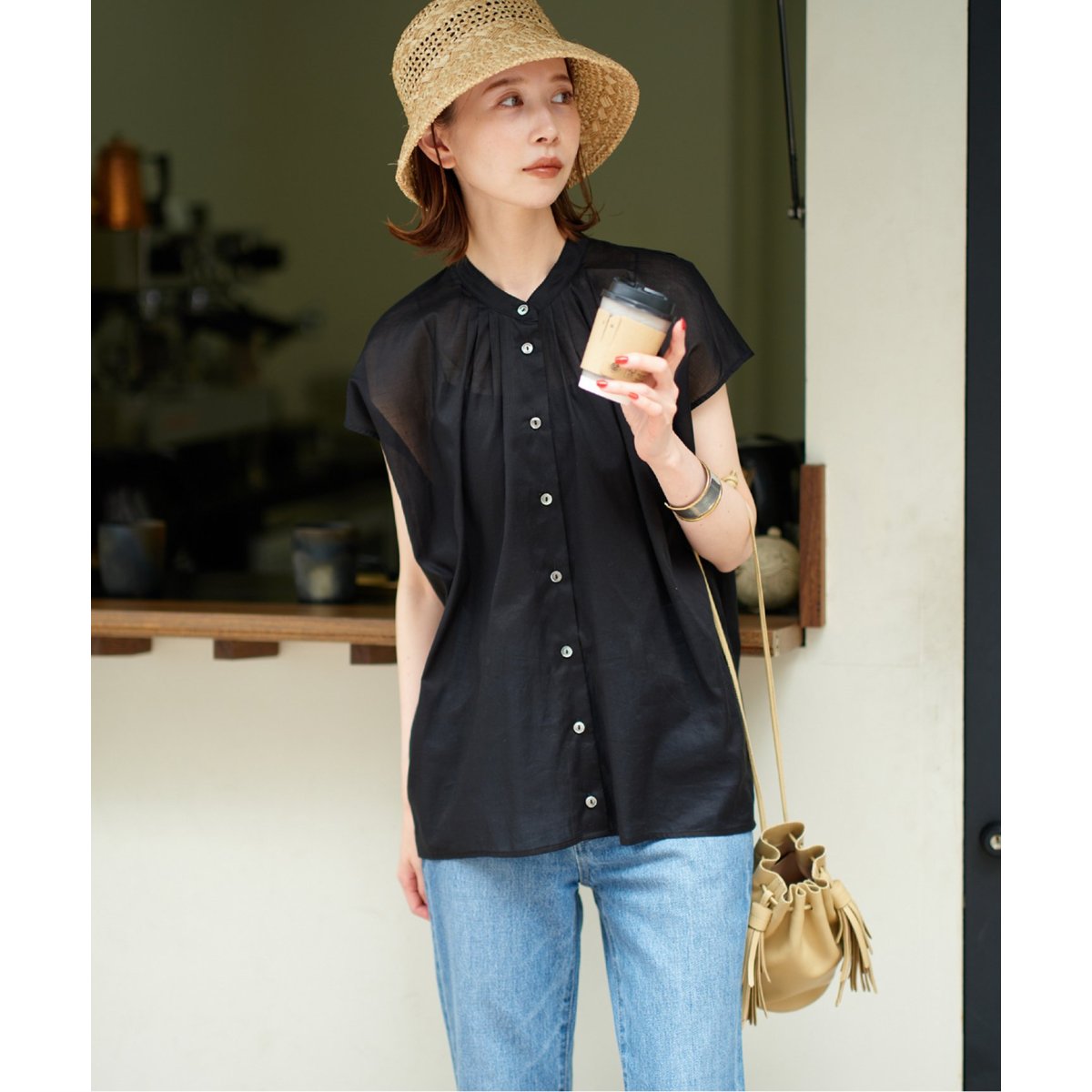 新品未使用★ジャーナルスタンダード★80ローンタックシャツ25SS 80ローンタックシャツ | ジャーナルスタンダード(JOURNAL