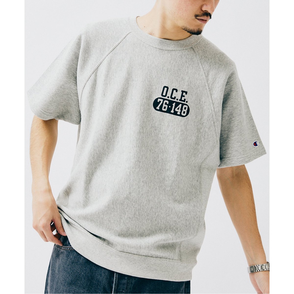 CHAMPION/チャンピオン】リバースウィーブ 半袖スウェット