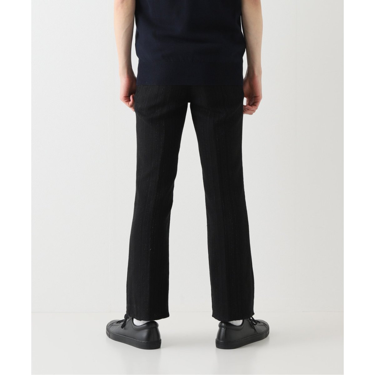 BED J.W. FORD Lame Thread Flea Trousers | hartwellspremium.com