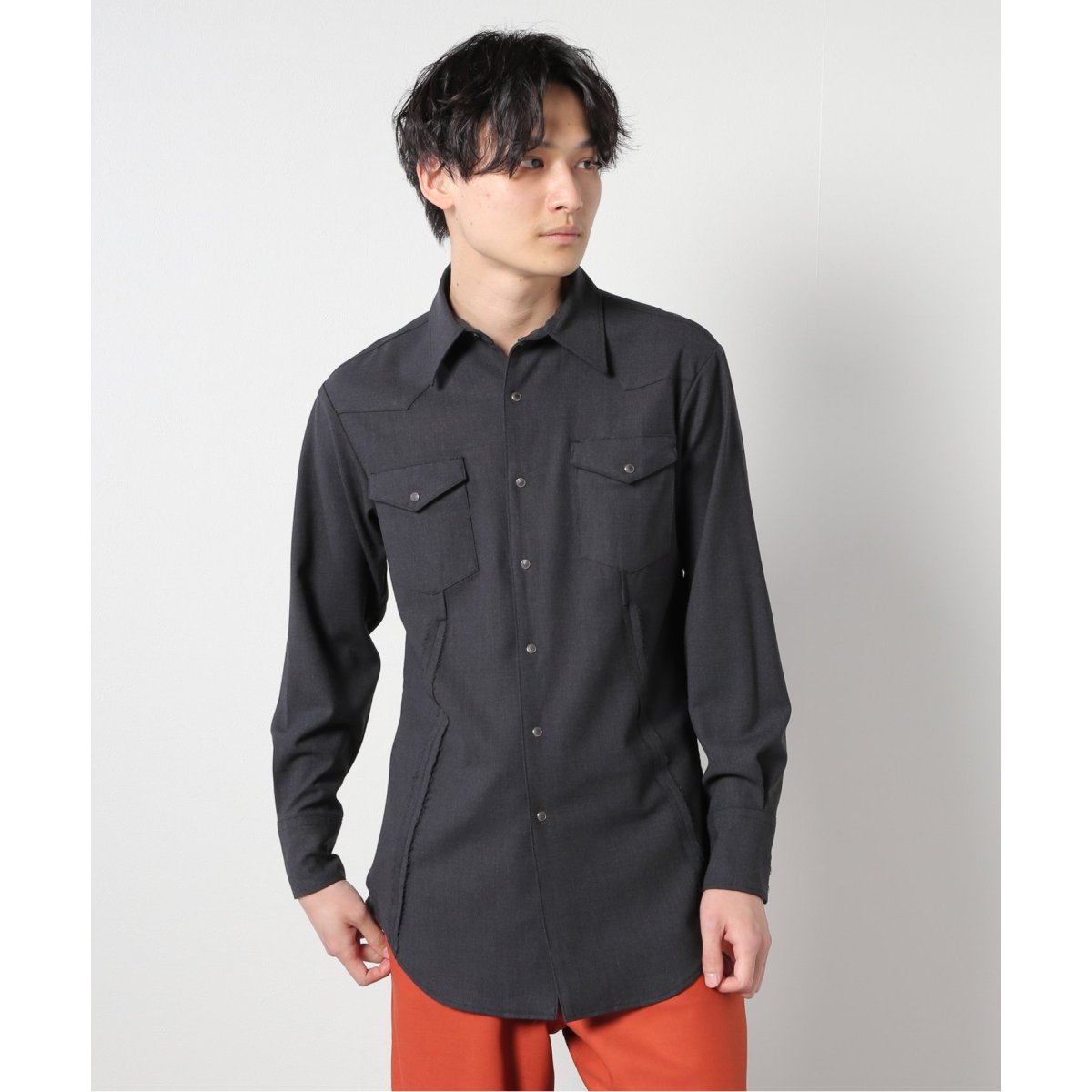 クラス CLASS 長袖カットソー 1 白 堀切道之 長袖Tシャツ ロンT