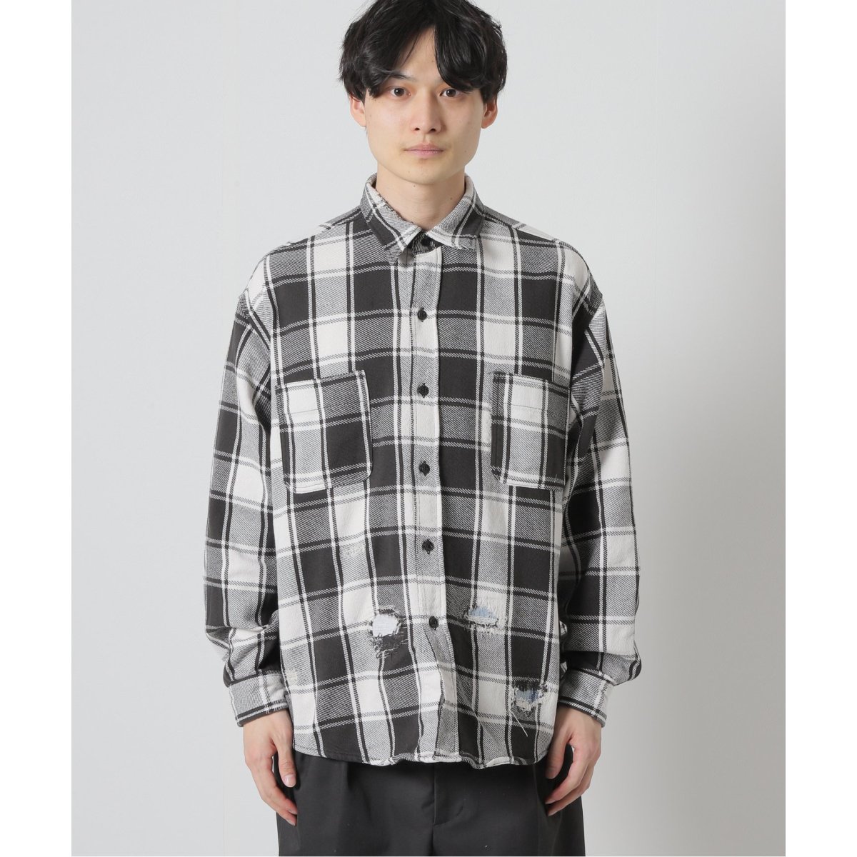 BOWWOW/バウワウ×JOURNAL STANDARD】別注 フランネルシャツ