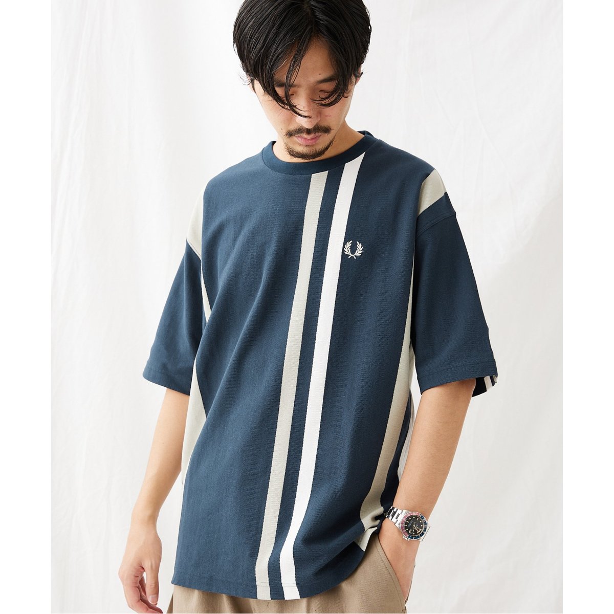 FRED PERRY/フレッドペリー別注】ライン Tシャツ | ジャーナル