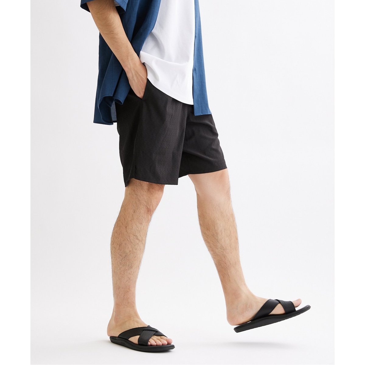【Begin監修WEB特集掲載品】ランダムパターンパッカブルショーツ