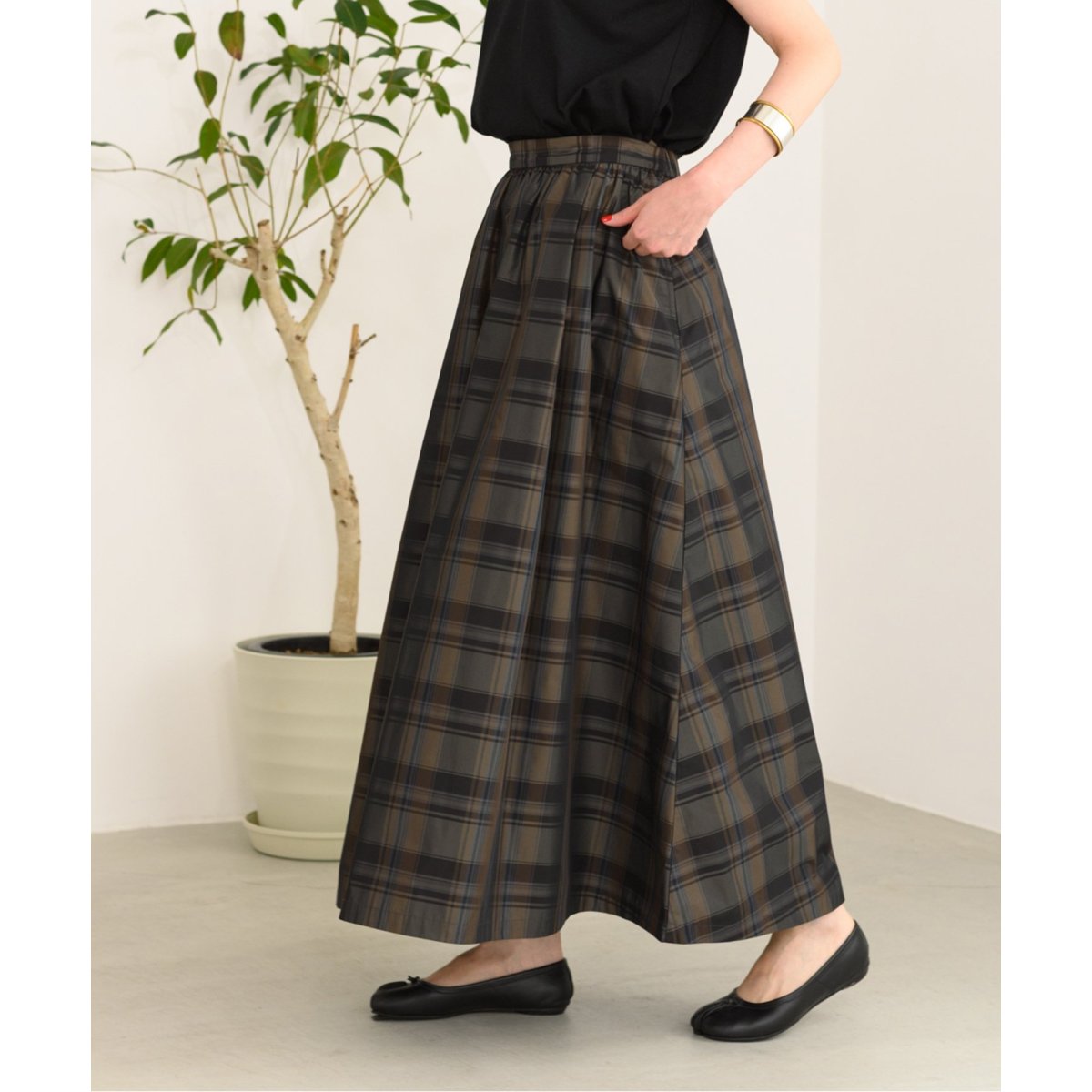JOURNAL STANDARD WEB限定メモリーチェックスカート