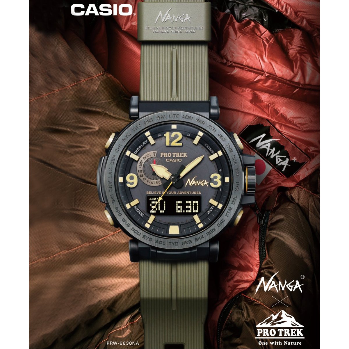 WEB限定》【CASIO×NANGA】PRO TREK | ジャーナルスタンダード(JOURNAL ...