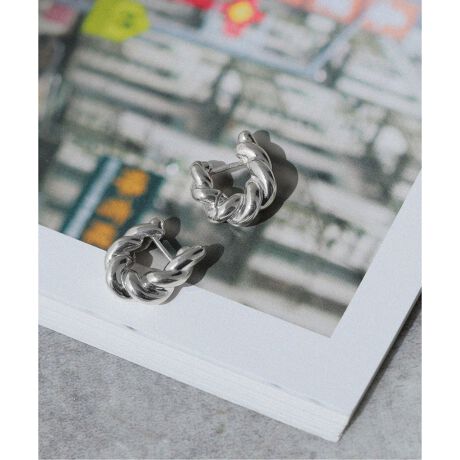 Annika Inez / アニカ イネズ】TWINE HOOPS SMLピアス（両耳 