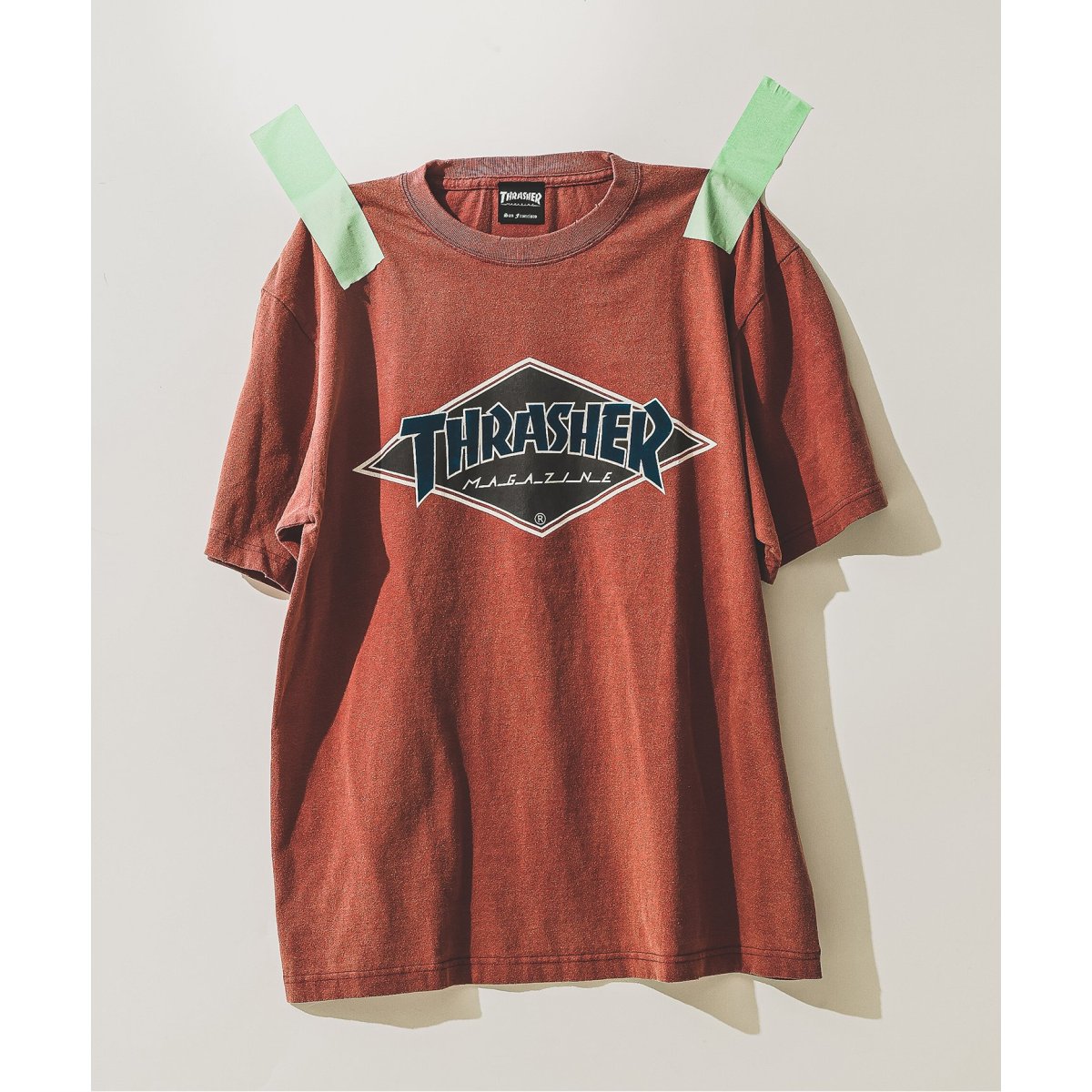 THRASHER/スラッシャー×JOURNAL STANDARD】別注 半袖 加工Tシャツ