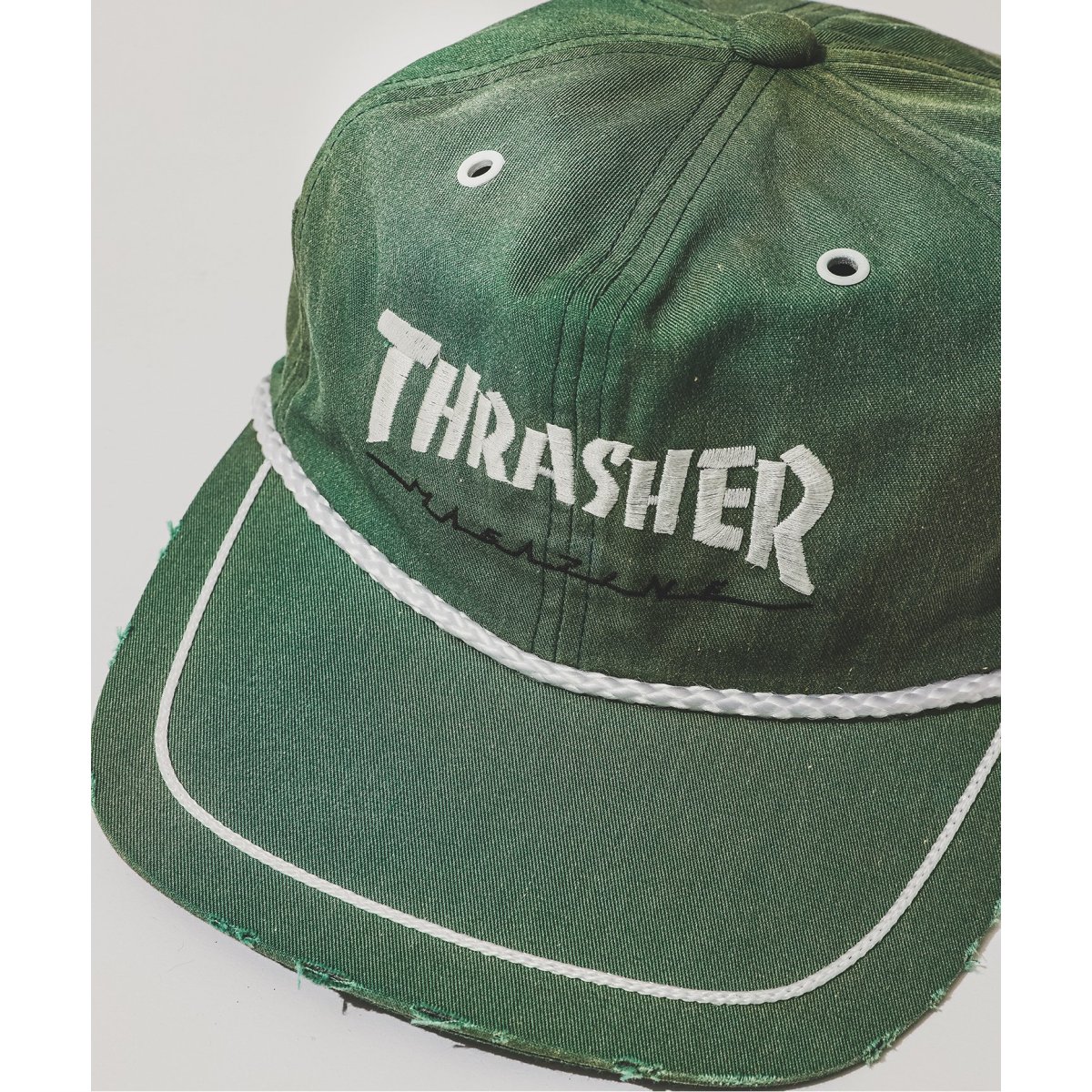 【THRASHER/スラッシャー×JOURNALSTANDARD】別注ゴルファーキャップ