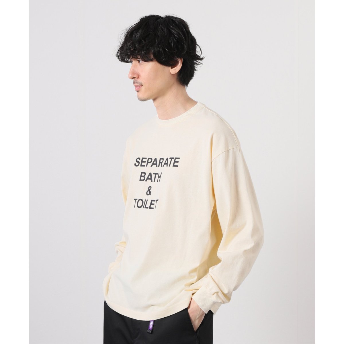 SEPARATE BATH＆TOILET】 ビッグシルエットL/S Tシャツ | ジャーナル