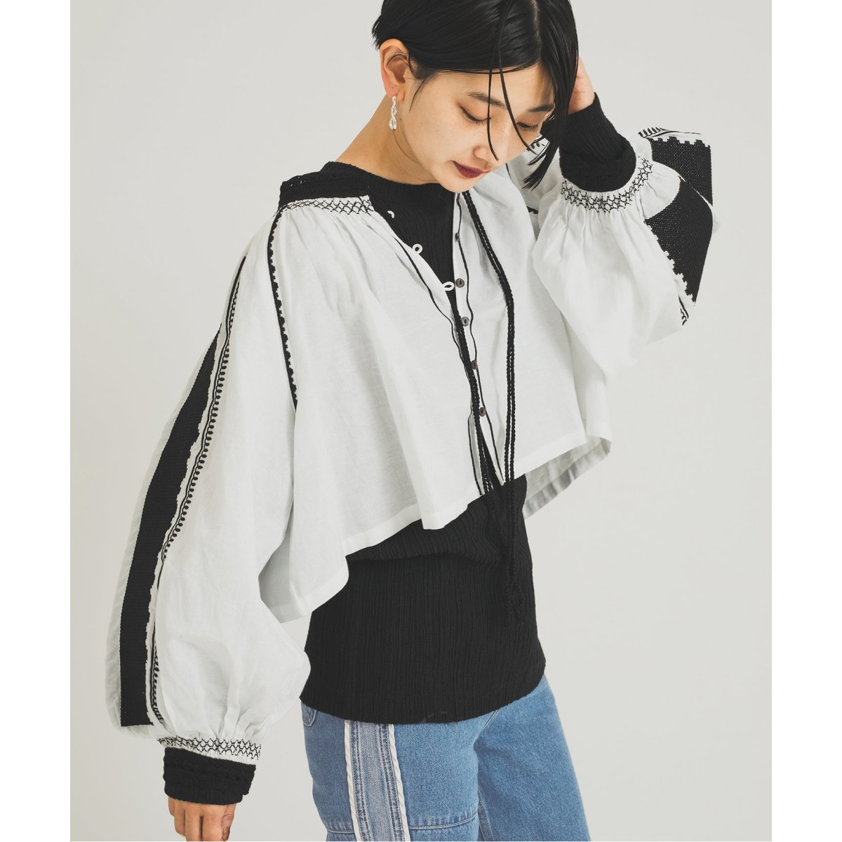 nude vintage×JOURNAL STANDARD】ヘビーエンブロイダリー