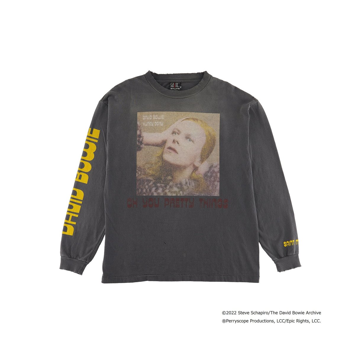 SAINT Mxxxxxx】 David BowieのスペシャルアイテムLS TEE HUNKY | ジャーナルスタンダード(JOURNAL  STANDARD) | マルイウェブチャネル