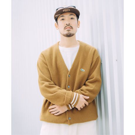 LACOSTE / ラコステ×JS】別注 Vネックカーディガン | ジャーナル 