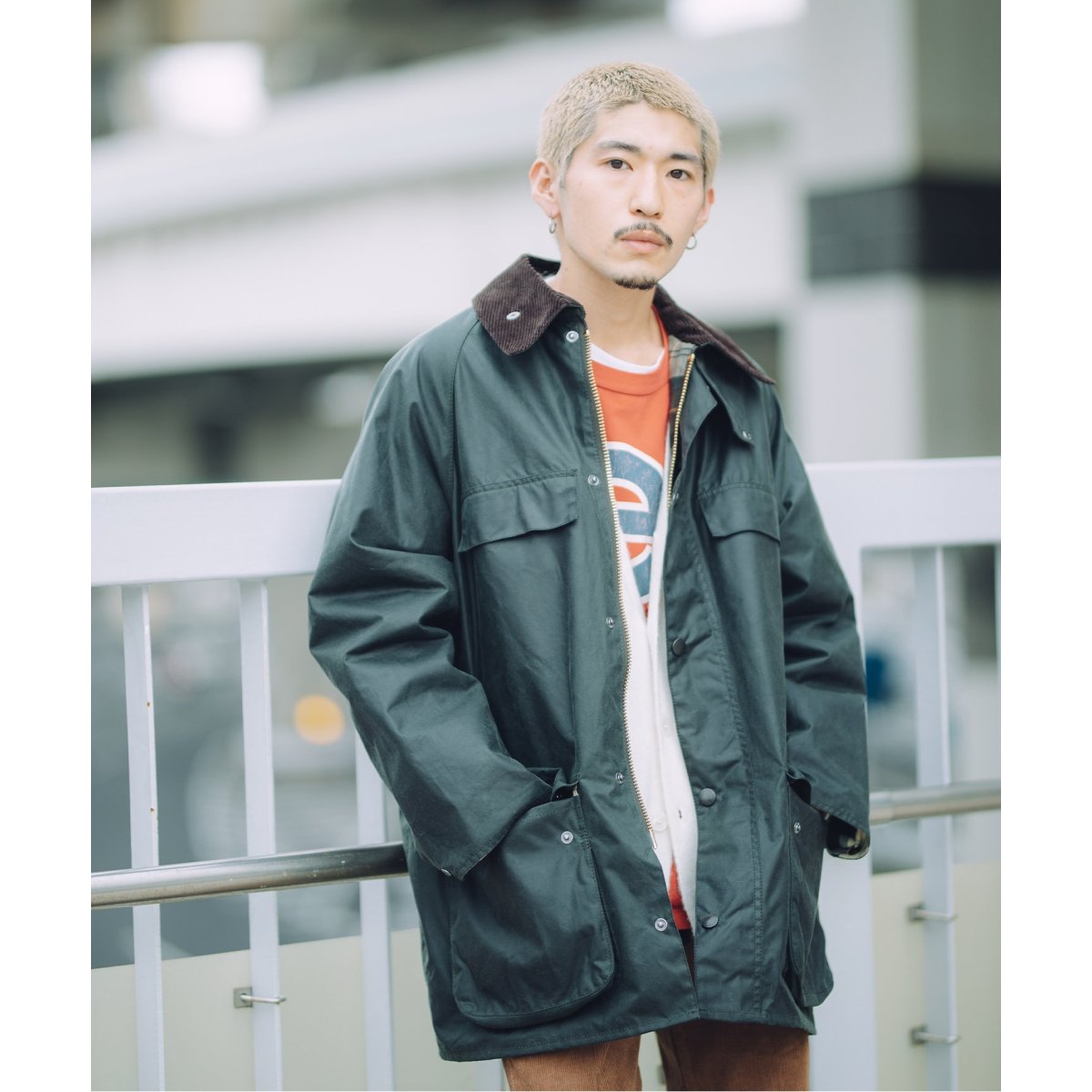 2022年製Barbour JS別注OS OLD LONG Bedale 38 2022年製Barbour JS別注OS OLD LONG Bedale 38