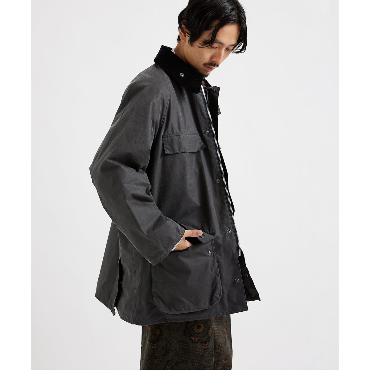 BARBOUR×JS/バブアー】別注 OS OLD BEDALE/ビデイル ロング