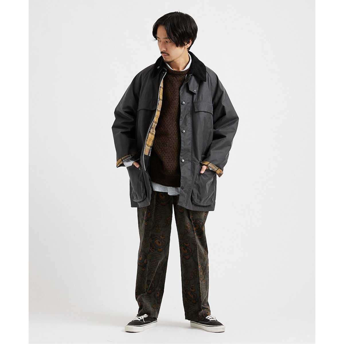 BARBOUR×JS/バブアー】別注 OS OLD BEDALE/ビデイル ロング