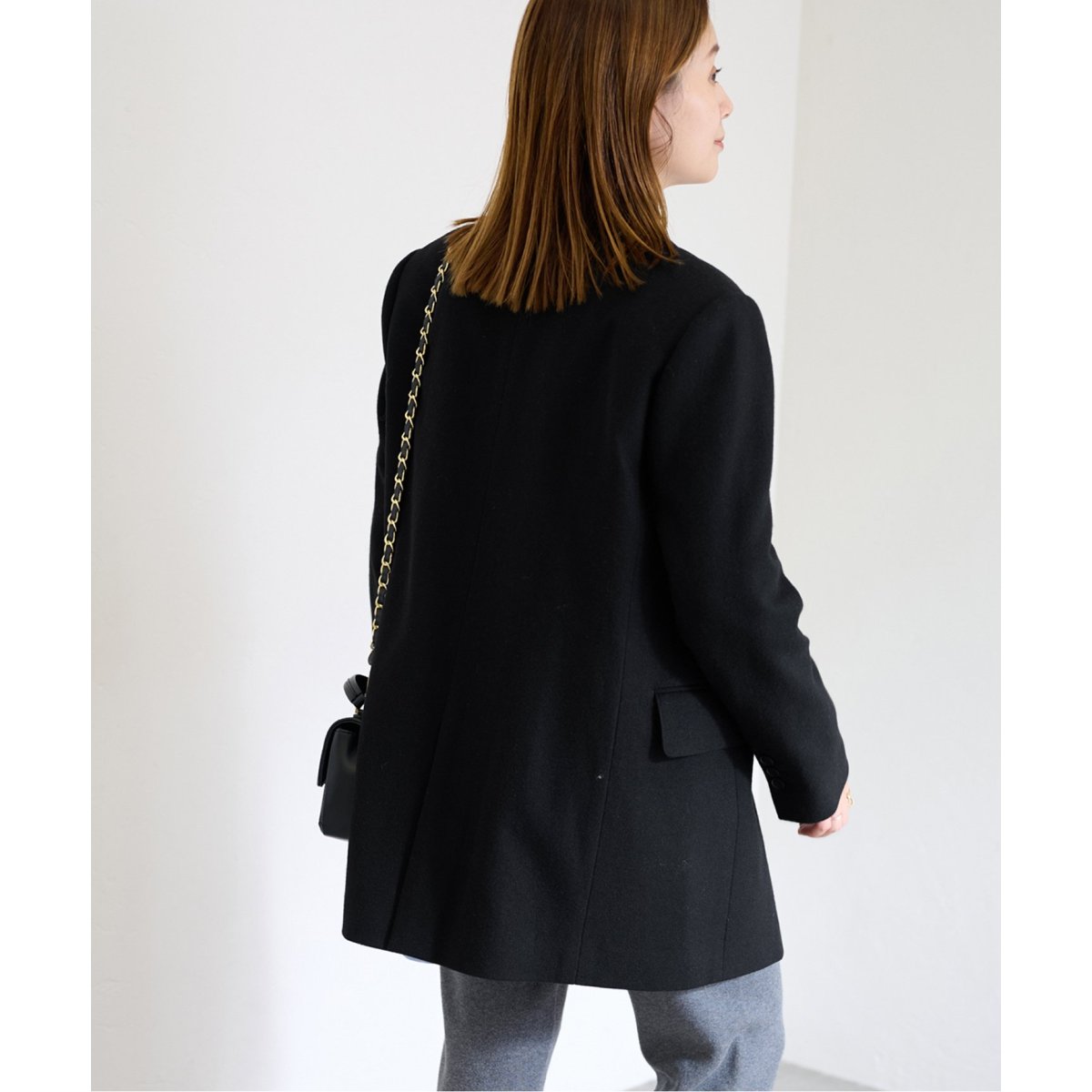 ウールミックスロングジャケット | ジャーナルスタンダード(JOURNAL