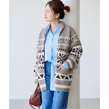 ジャーナルスタンダード JOURNAL STANDARD カウチン ニット 力強 