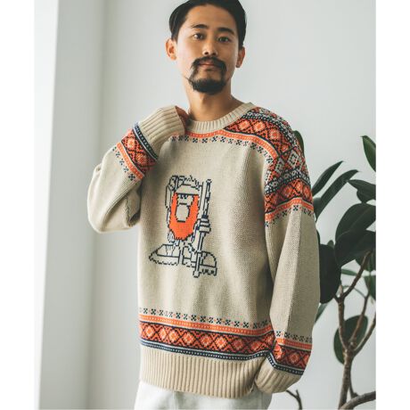 Frostline/フロストライン×JOURNAL STANDARD】別注 ジャガードニット 