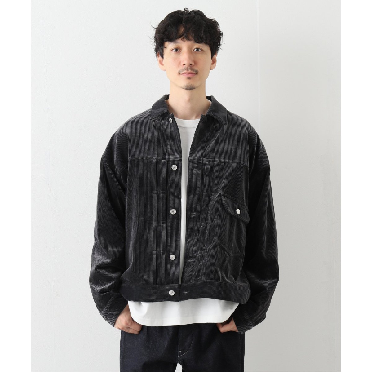 1st type corduroy jacket seven by seven - Gジャン/デニムジャケット