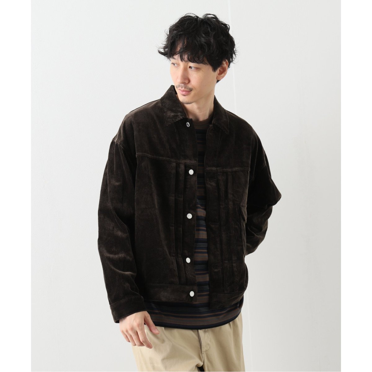 SEVEN BY SEVEN / セブンバイセブン】 1st TYPE CORDUROY JACKET