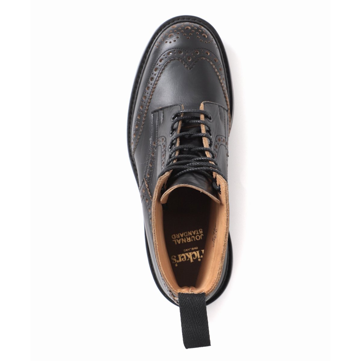 TRICKER'S×JS / トリッカーズ】別注 MALTON-WING TIP BOOT BLK ...