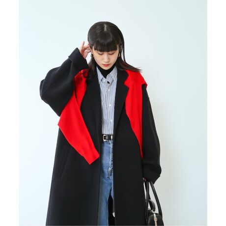 FOLL/フォル】スーパー120sハンドメイクリバーコート | ジャーナル 