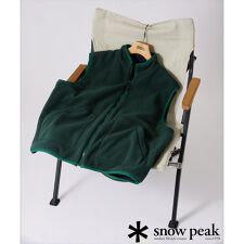 SNOWPEAK×JS】別注 リサイクルボアフリース リバーシブルベスト 